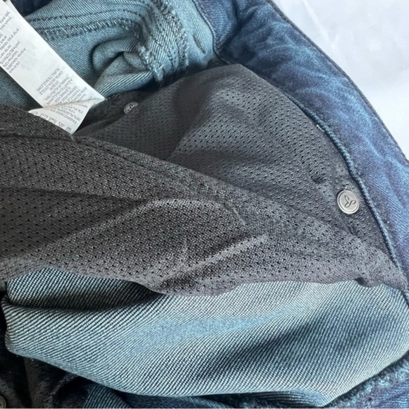 prAna Slim Boyfriend Fit Buxton Jeans, Deep Blue, Size 4/27 - Picture 13 of 16